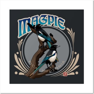 Magpie Posters and Art